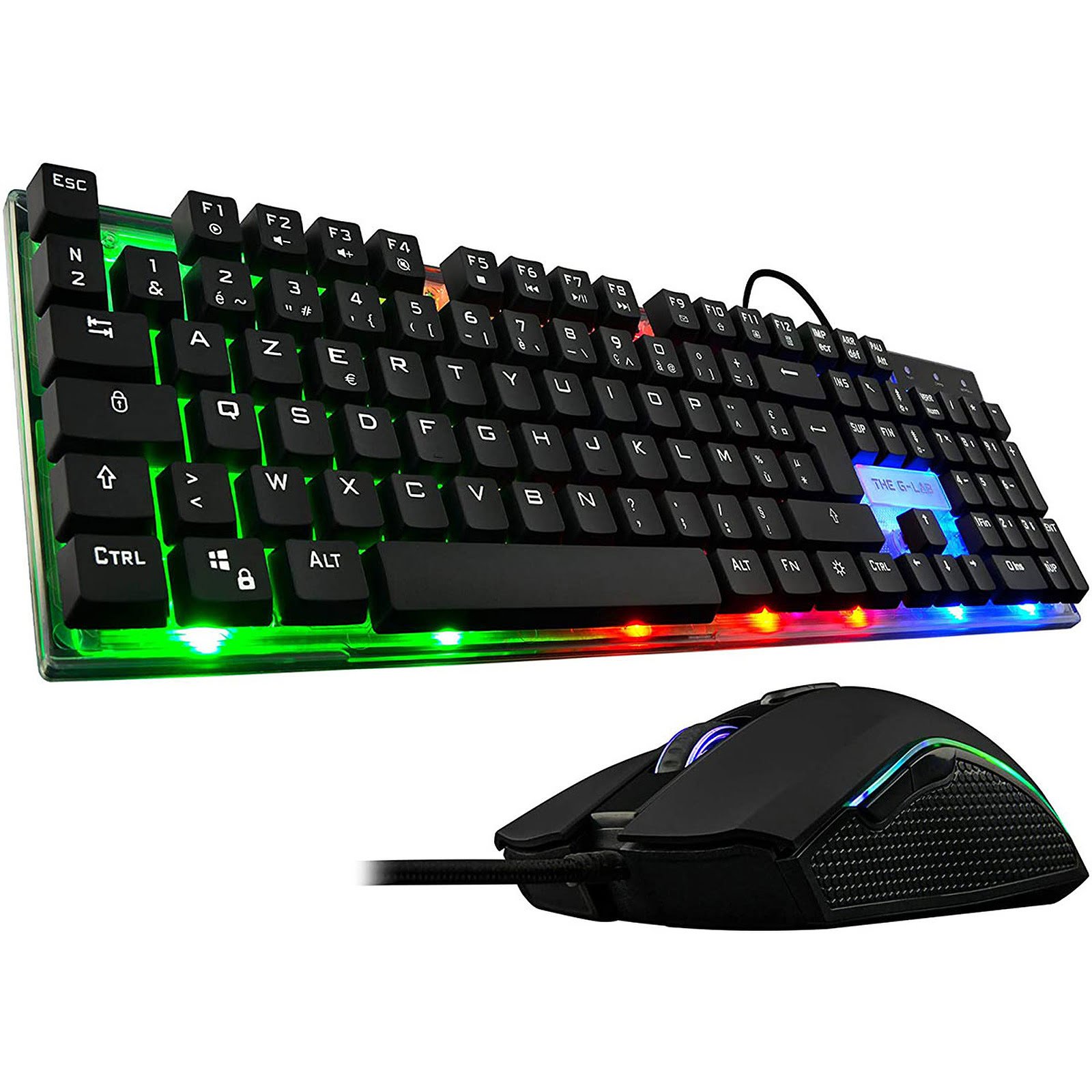 The G-LAB Gaming Combo ZINC - Pack Clavier/Souris - Cybertek.fr - 0