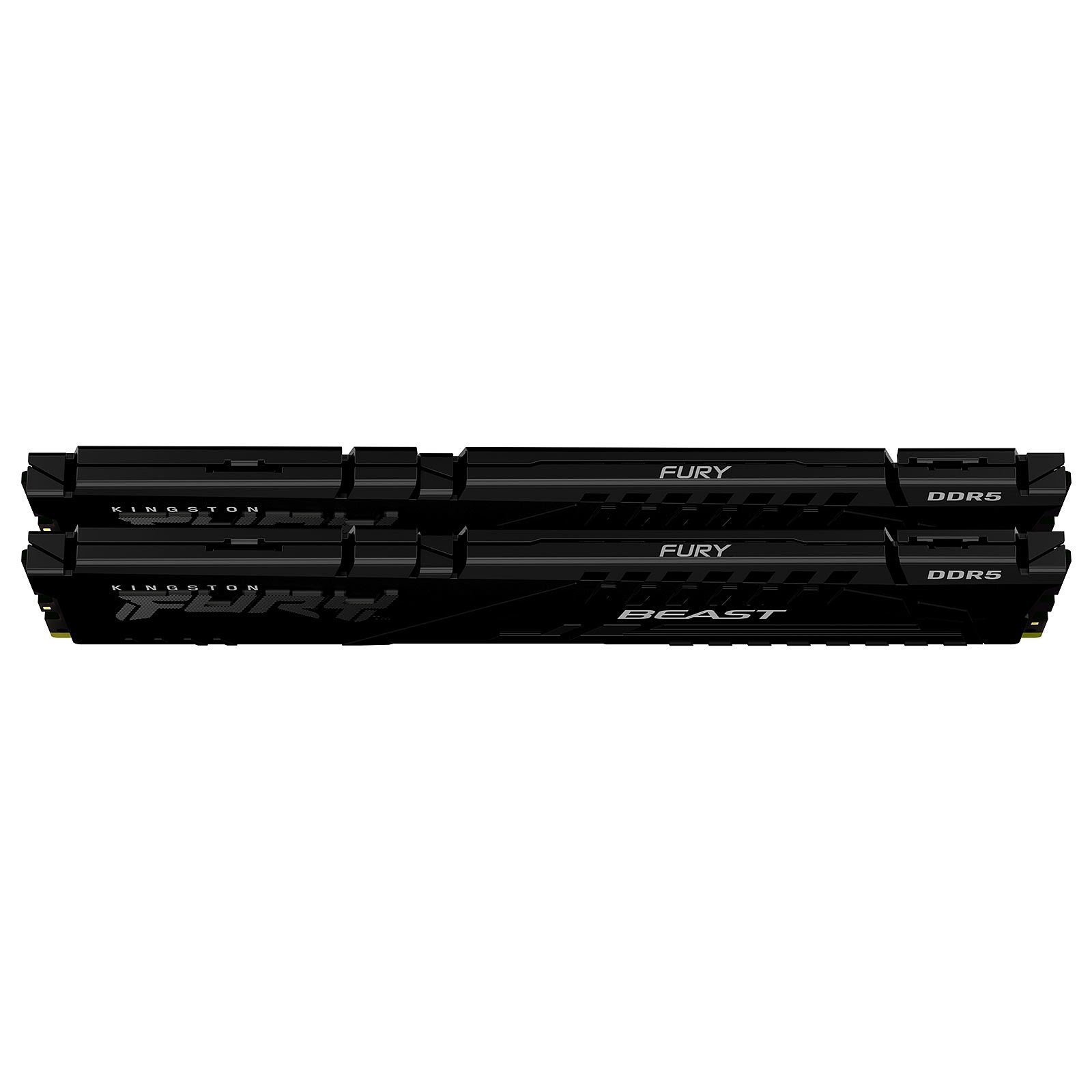 Kingston Fury Beast 32Go (2x16Go) DDR5 4800MHz - Mémoire PC Kingston sur Cybertek.fr - 4
