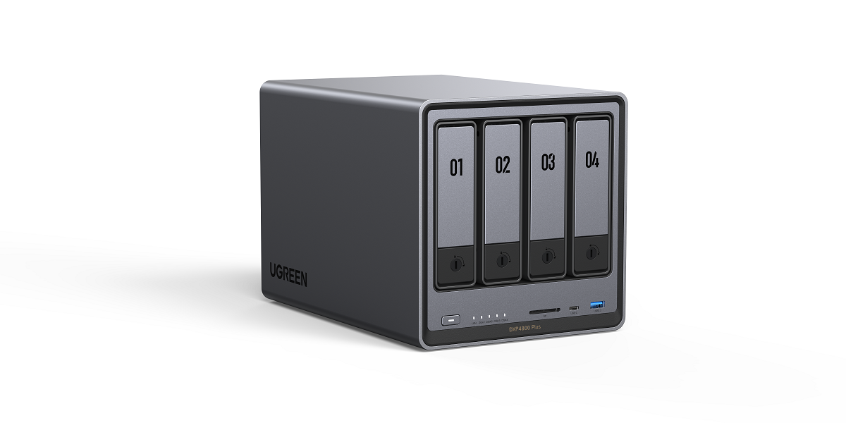 UGREEN DXP4800 Plus - 4 Baies - Serveur NAS UGREEN - Cybertek.fr - 4
