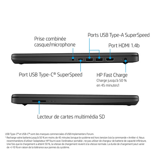 HP 617P8EA - PC portable HP - Cybertek.fr - 10