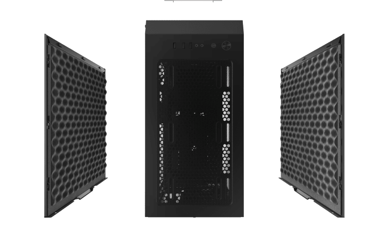 D by M.RED Silent Force Noir - Boîtier PC D by M.RED - Cybertek.fr - 10