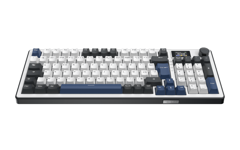 The G-LAB Keyz Elite 450 RGB écran LCD + Kult Elite M100 - Pack Clavier/Souris - 6