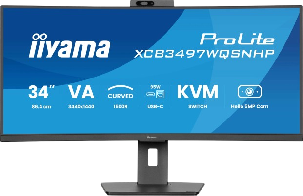 Iiyama 34 pouces  XCB3497WQSNPH-B1 - Ecran PC Iiyama - Cybertek.fr - 0