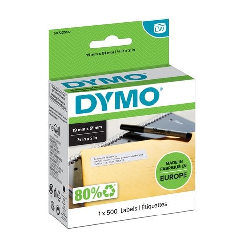 Étiquettes multi-usage - Blanc - Dymo - Cybertek.fr - 0