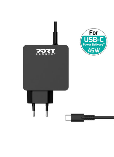 ALIMENTATION USB-C 45W - Accessoire PC portable Port - Cybertek.fr - 5