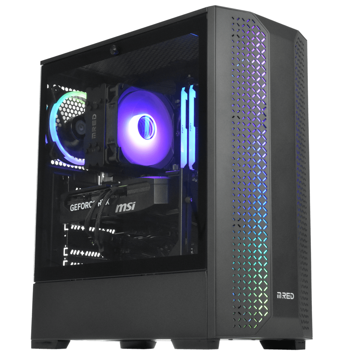 Cybertek TYPHOON - R7-5700X/5070/16Go/1To (0725-CYB) (PCG-10602645) - Achat / Vente PC Fixe sur Cybertek.fr - 0