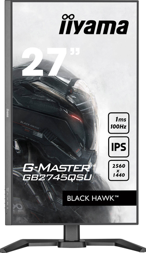 Iiyama 27 pouces  GB2745QSU-B2 - Ecran PC Iiyama - Cybertek.fr - 1