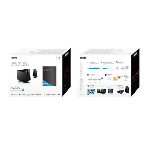 Asus BW-16D1H-U PRO   Graveur externe Blu-Ray compatibl - Graveur - 2
