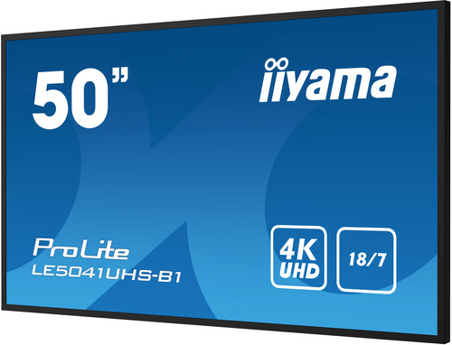 Iiyama PROLITE LE5041UHS-B1 (LE5041UHS-B1) - Achat / Vente Affichage dynamique sur Cybertek.fr - 1