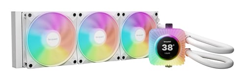 be quiet! Light Loop IO LCD - 360mm - Blanc - Watercooling - 0