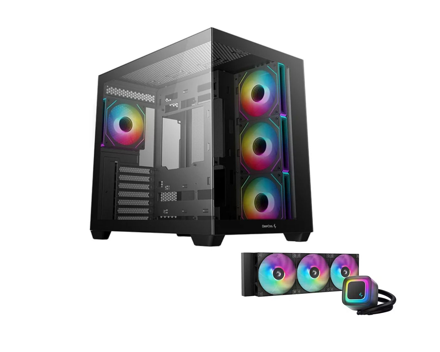 CG530 4F Noir + LE360 V2 - Noir - 360mm - Cybertek.fr - 0