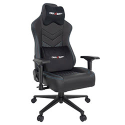 Oraxeat MX850 - Noir/Bleu/Simili Cuir/4D