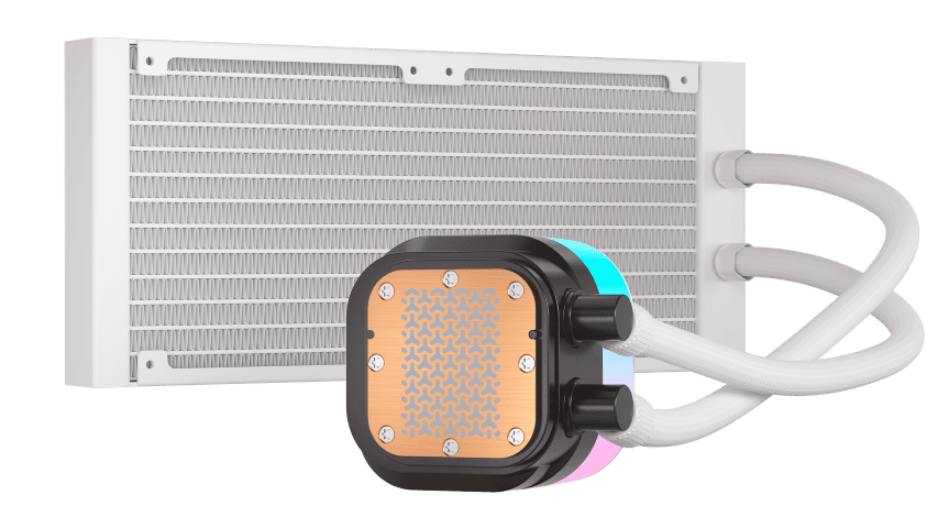 Corsair iCUE LINK TITAN - 240 RX LCD AIO/240mm - Blanc# - Watercooling - 1