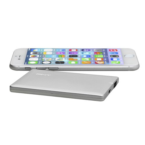 PNY PowerPack ALU 2500 mAh - USB-A - Gris (P-B2500-1CCAS01-RB) - Achat / Vente Batterie Externe  sur Cybertek.fr - 2