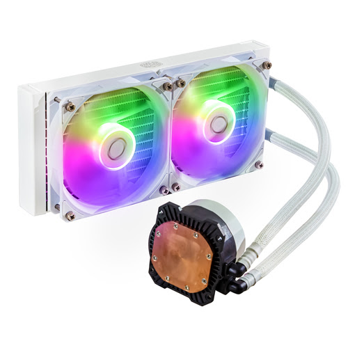 Watercooling Cooler Master MasterLiquid 240L Core ARGB Blanc