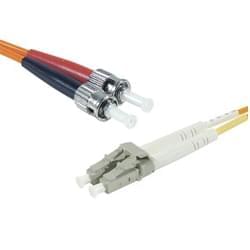 Cordon fibre Optique multimode ST/LC 62,5/125 - 2m - 0