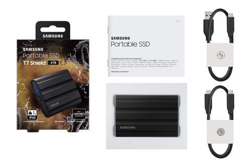 Samsung T7 SHIELD 4To Black (MU-PE4T0S/EU) - Achat / Vente Disque SSD externe sur Cybertek.fr - 11