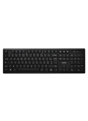 Port ESSENTIEL SANS FIL souris+clavier+tapis USB-C/A - Pack Clavier/Souris - 6