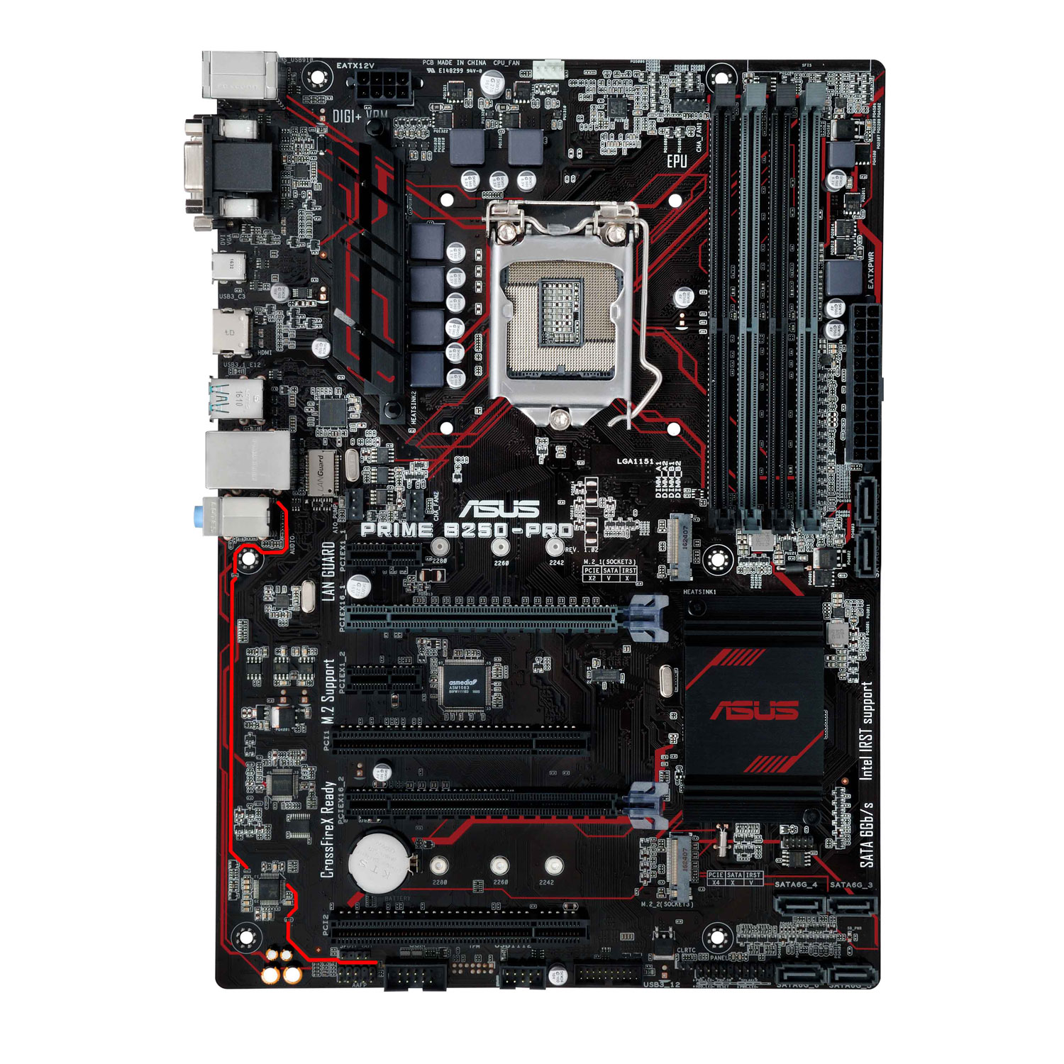 Asus PRIME B250 PRO ATX  - Carte mère Asus - Cybertek.fr - 4
