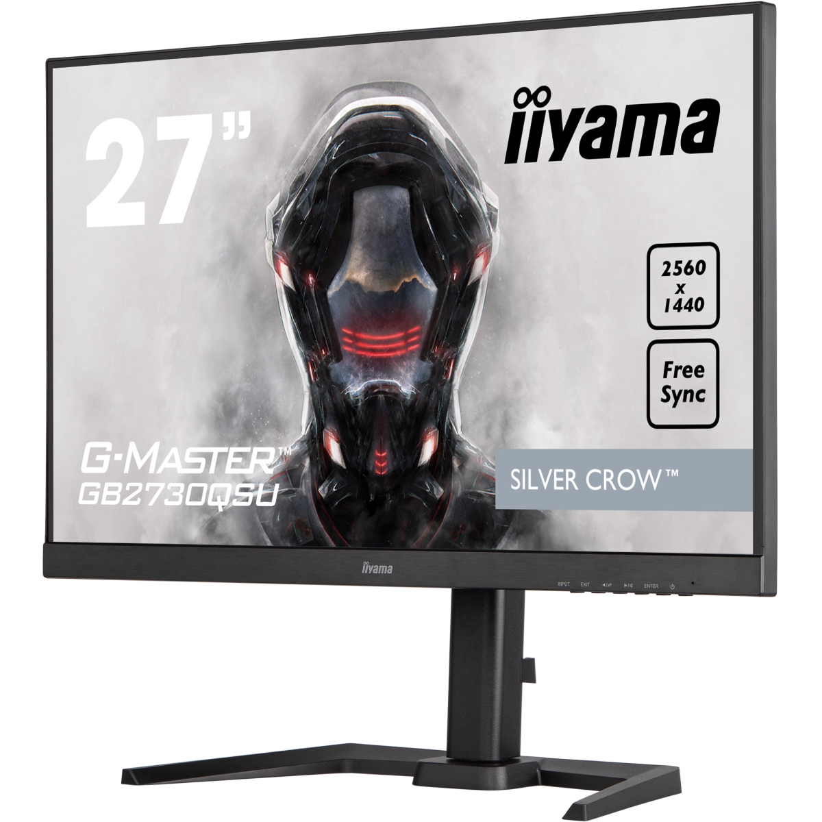 Iiyama 27"  GB2730QSU-B5 - Ecran PC Iiyama - Cybertek.fr - 3