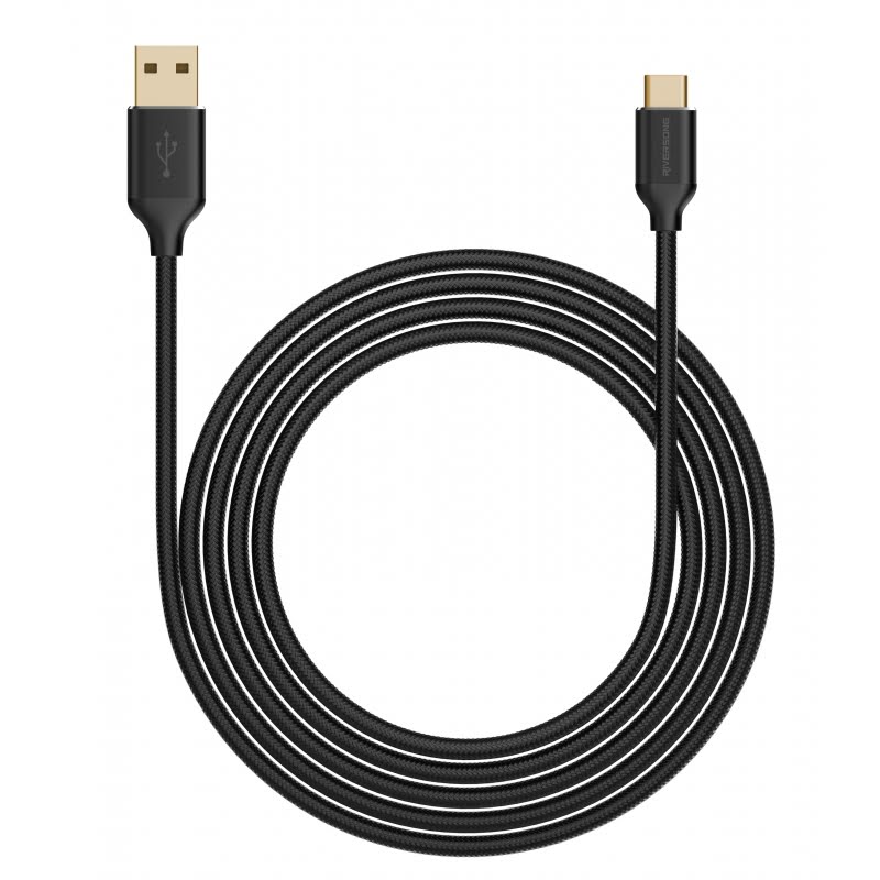 Cable Câble Lightning - 1m/Renforcé/2,4A - Accessoire téléphonie Riversong - 0