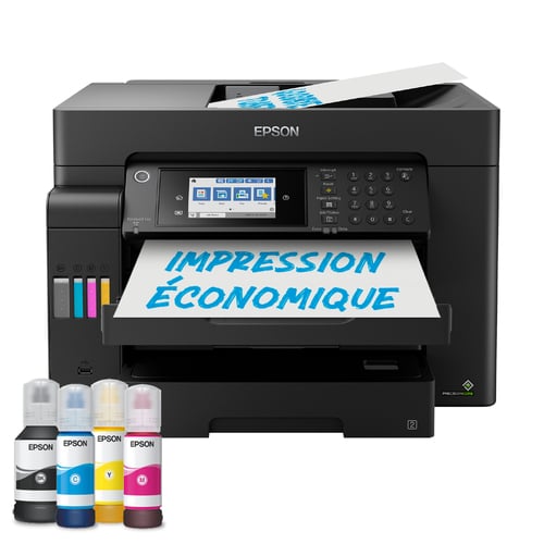 Imprimante multifonction Epson EcoTank ET-16605 - A3 - Noir - 0