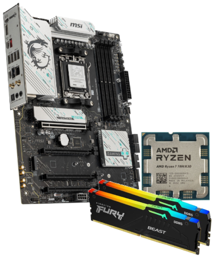 7800X3D + B850 + 2x16Go - Cybertek.fr - 0