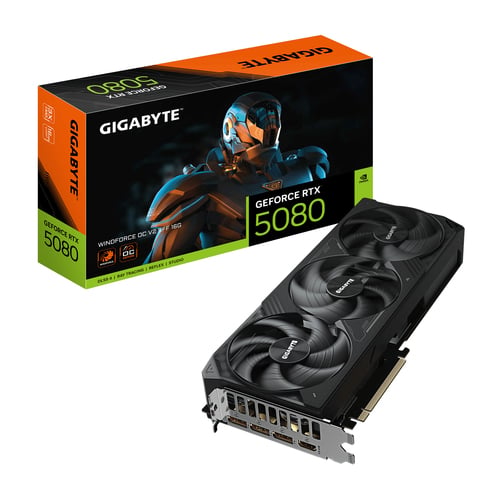 Gigabyte GeForce RTX 5080 WINDFORCE OC SFF 16G V2 - Carte graphique - 0