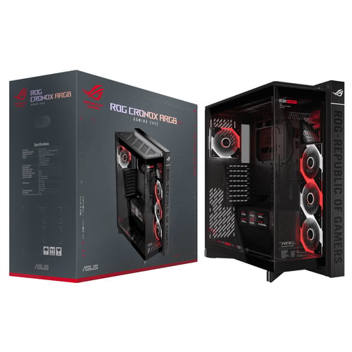 Asus ROG Cronox GR801 Noir Noir - Boîtier PC Asus - Cybertek.fr - 10