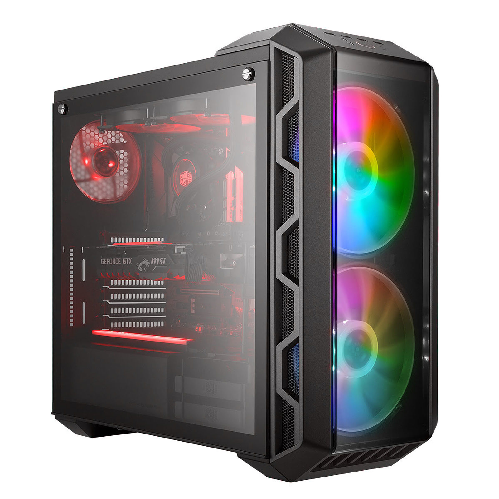 Cooler Master MasterCase H500 ARGB Noir Boîtier PC