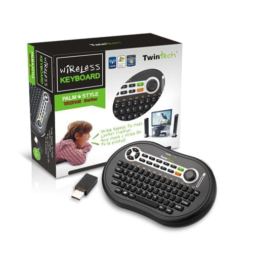 Twintech Mini Clavier Sans Fil - Clavier PC Twintech - Cybertek.fr - 0