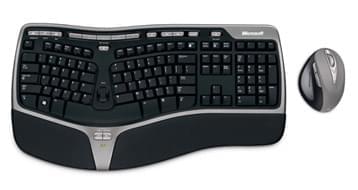 Microsoft Wireless Natural Ergonomic Desktop 7000 RF - Pack Clavier/Souris - 0