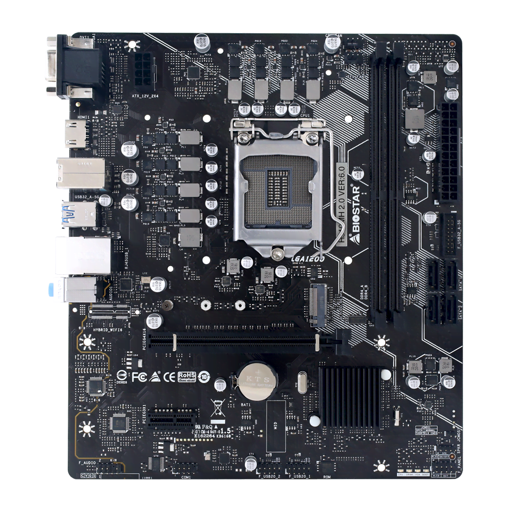 Biostar H510MH 2.0 Micro-ATX  - Carte mère Biostar - Cybertek.fr - 3