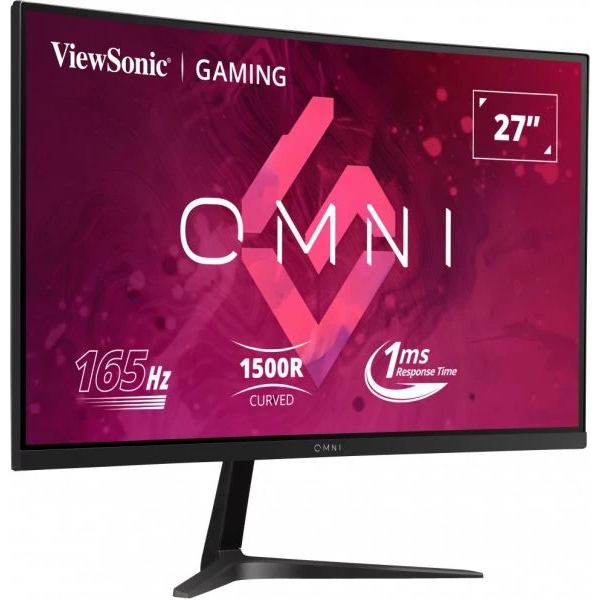 Ecran PC ViewSonic VX2718-PC-MHD 27"CURVE FHD/165Hz/VA/1ms/Adapt Sync