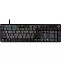 Clavier PC Corsair K70 RGB Core Gris (Corsair Red)  Cybertek
