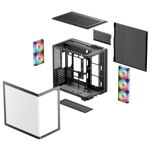 Deepcool CG590U 5F Noir Noir - Boîtier PC Deepcool - Cybertek.fr - 6