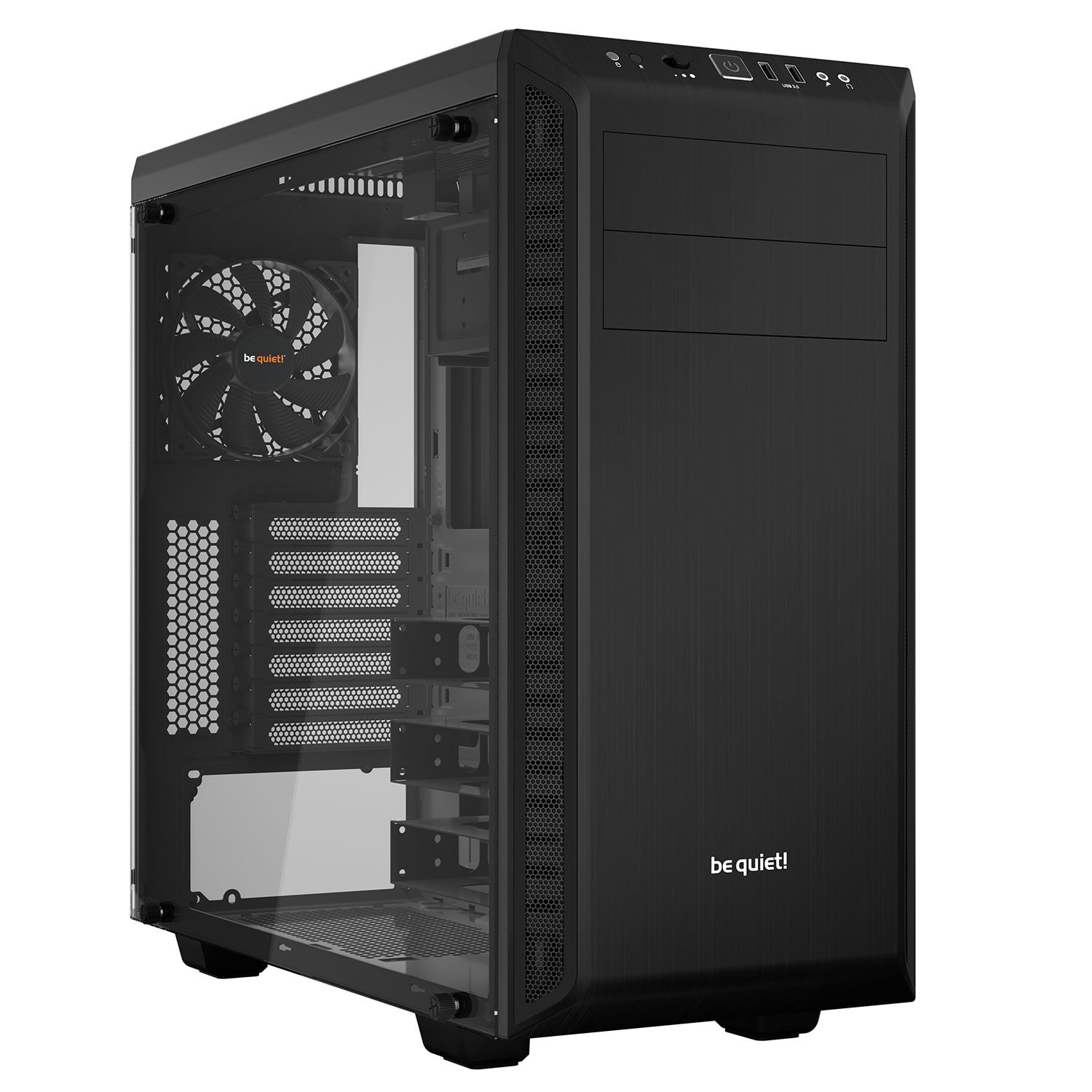 Be Quiet! Pure Base 600 Black Window BGW21 Noir - Boîtier PC