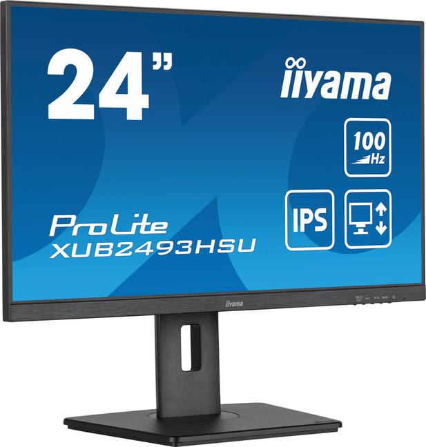 Iiyama 24"  XUB2494HSU-B6 - Ecran PC Iiyama - Cybertek.fr - 1