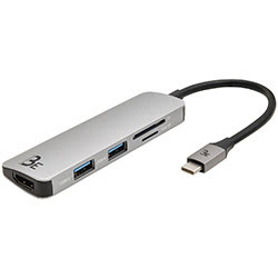 Blue Element Mini Dock USB C - 2xUSB/SD/MicroSD/HDMI