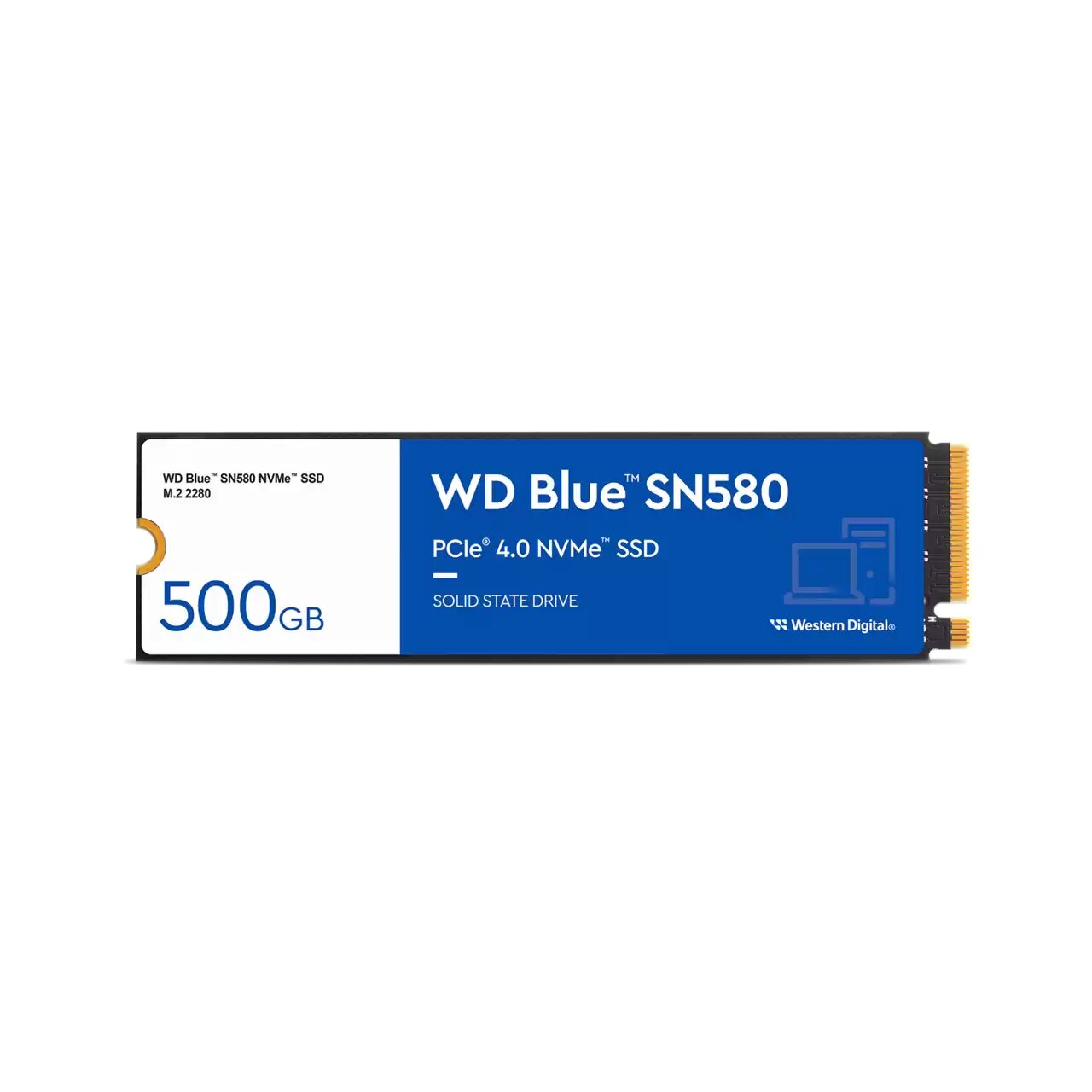 WD SN580 500Go M.2 Gen4 M.2 - Disque SSD WD 