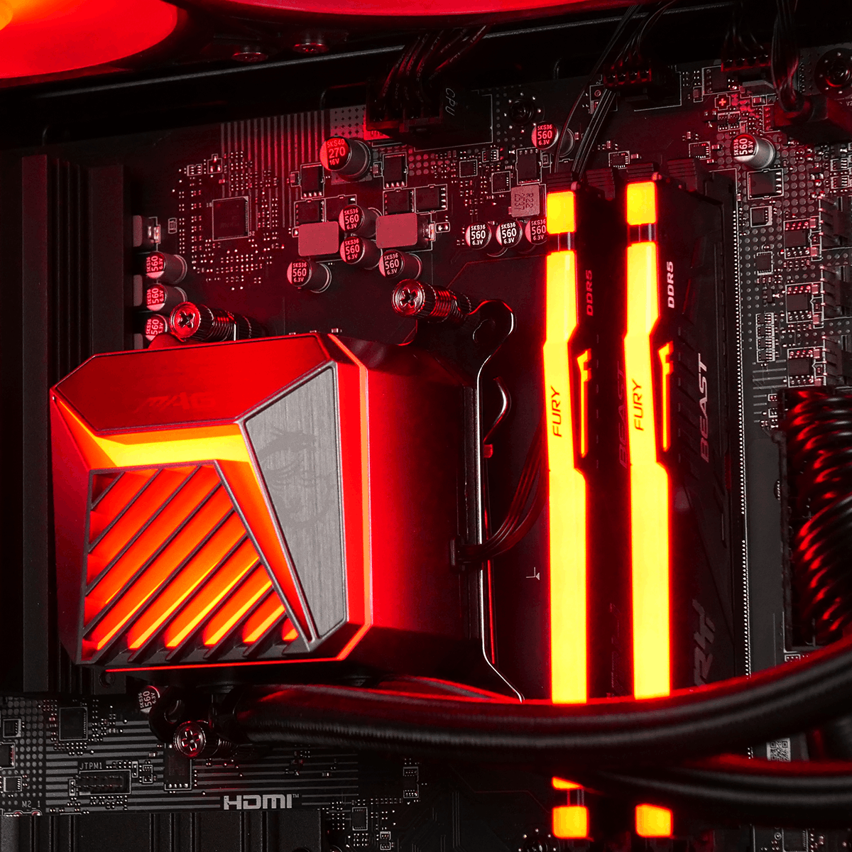 Cybertek Fury - R7-7800X3D/5070Ti/32Go/1To (PCG-10603045) - Achat / Vente PC Fixe sur Cybertek.fr - 2