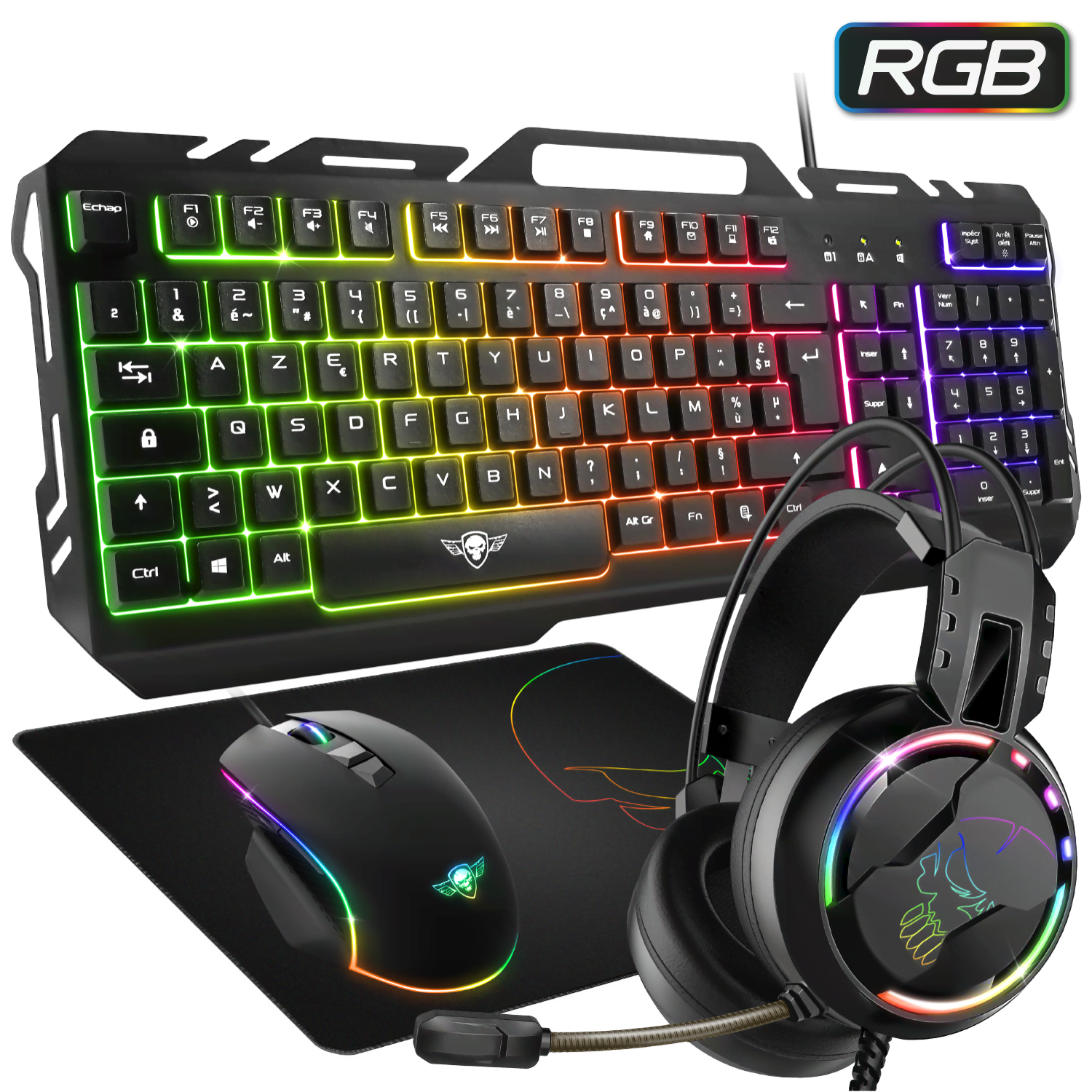 Spirit Of Gamer PRO MKH5 - Pack Clavier/Souris - Cybertek.fr - 0
