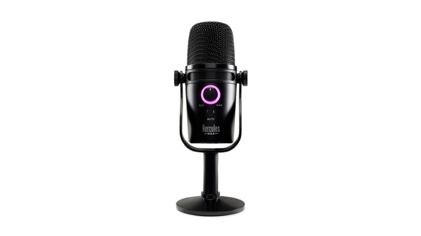 Hercules Audio Kit Stream 100+ USB Mic (4781068) - Achat / Vente Accessoire Streaming / Vlogging  sur Cybertek.fr - 3