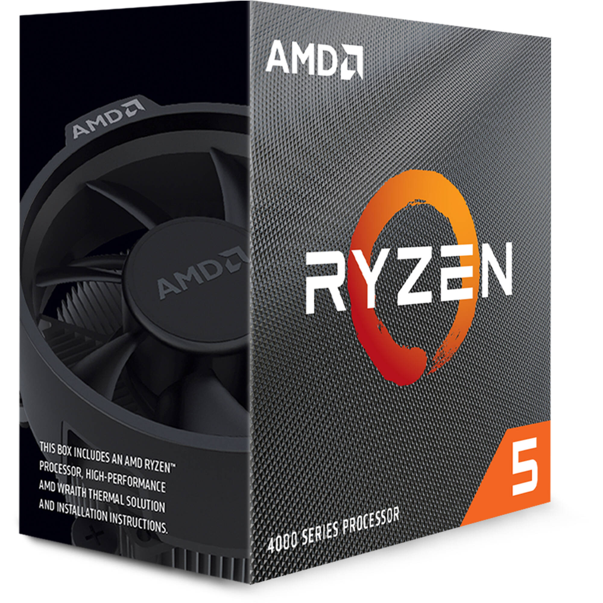 Processeur AMD Ryzen 5 4500 - 3.6GHz/8Mo/AM4/BOX