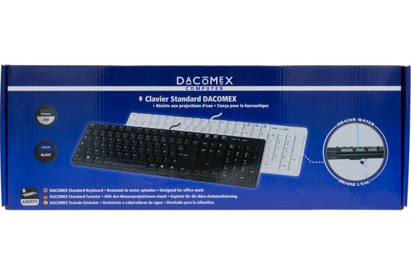 Dacomex K150-U-FR Standard USB - Clavier PC Dacomex - Cybertek.fr - 1