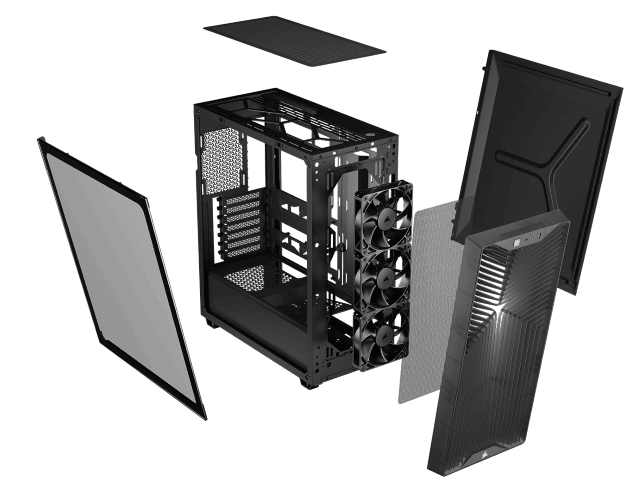 Corsair 3200D RS Smoker Noir Noir - Boîtier PC Corsair - 6