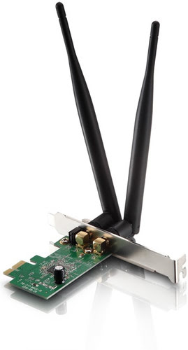 image produit Netis PCI-E WiFi 802.11 N,B,G - LP/strd./300MB Cybertek