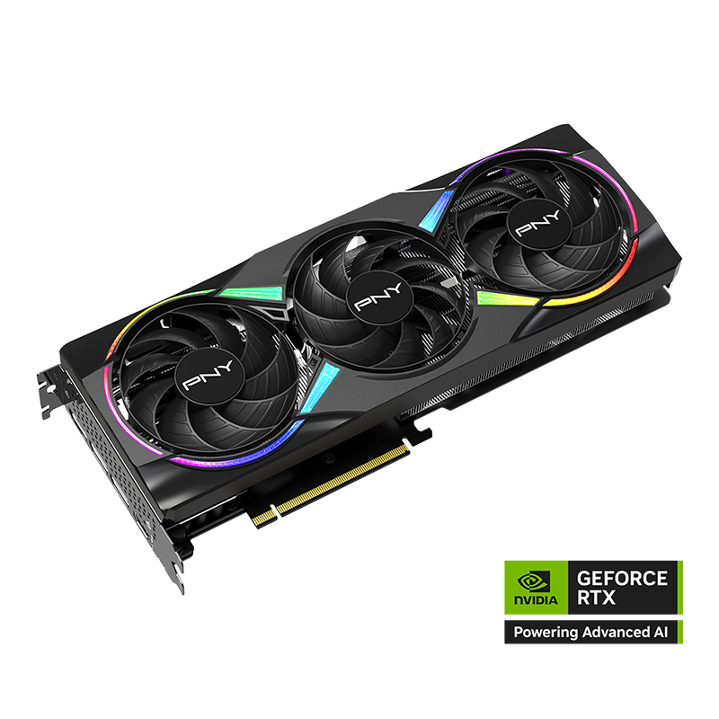 PNY RTX 5060Ti 8Go ARGB Overclocked Triple Fan - Carte graphique - 1