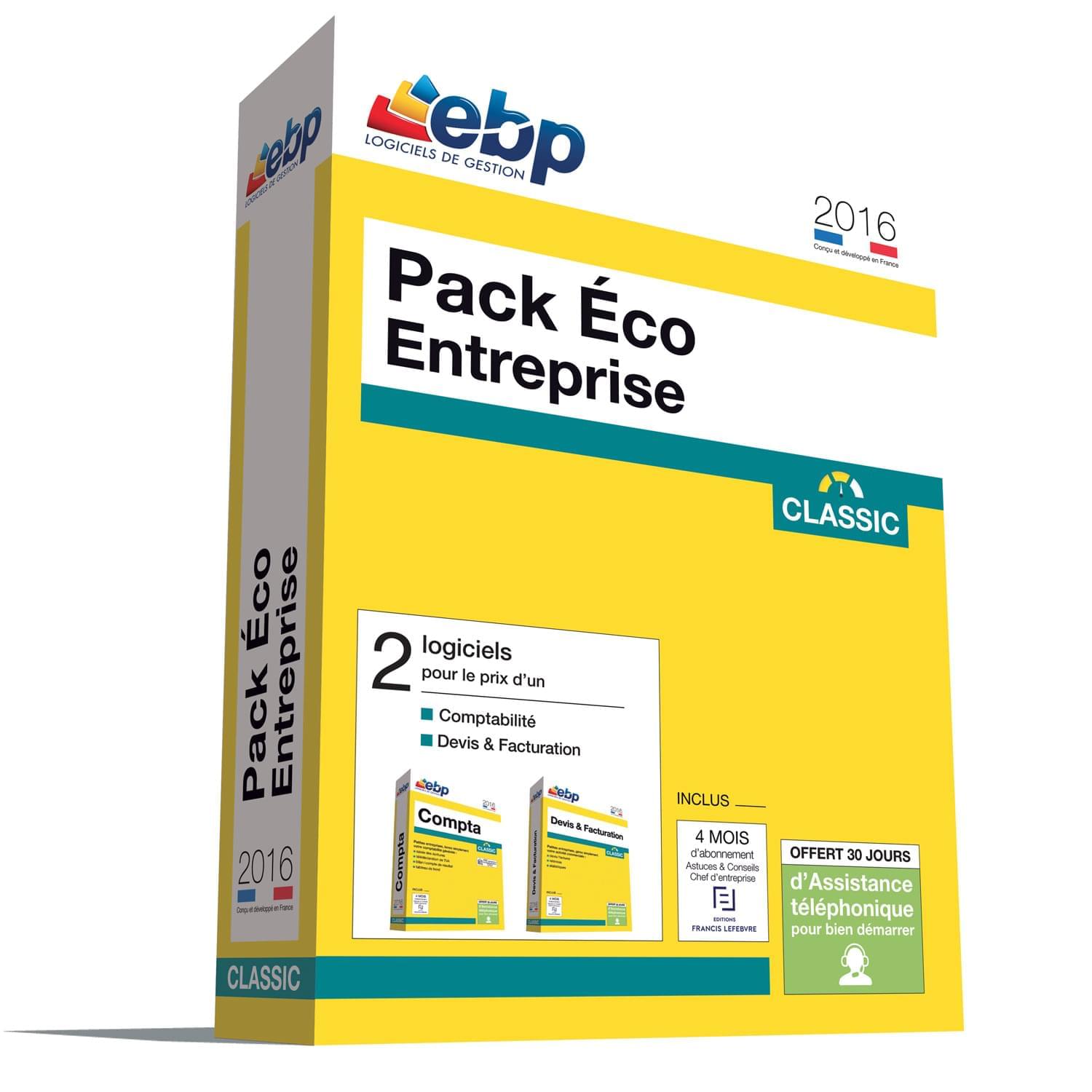 EBP Pack Eco Entreprise Classic 2016 - Logiciel application - 0