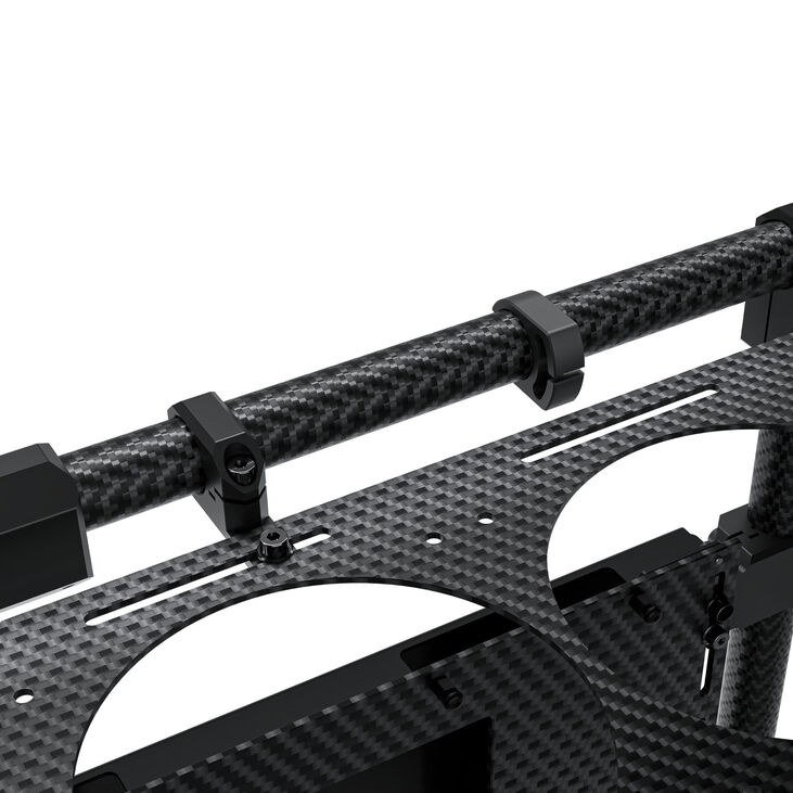 Alphacool Apex Pro Skeleton Carbon Noir - Boîtier PC Alphacool - 3